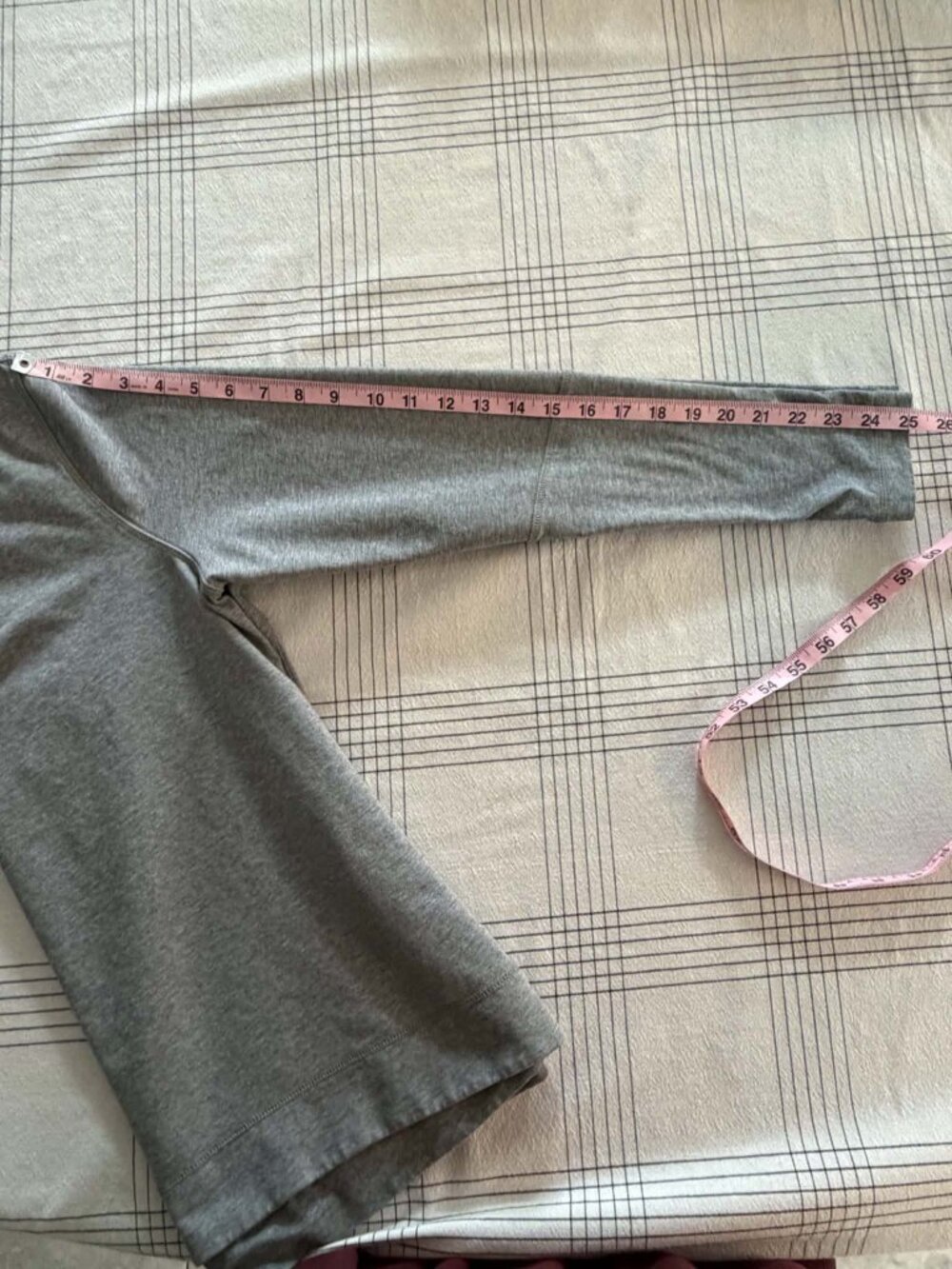 Lululemon Modal Pleated Back Long Sleeve Shirt Grey 8 - Picture 4 of 6